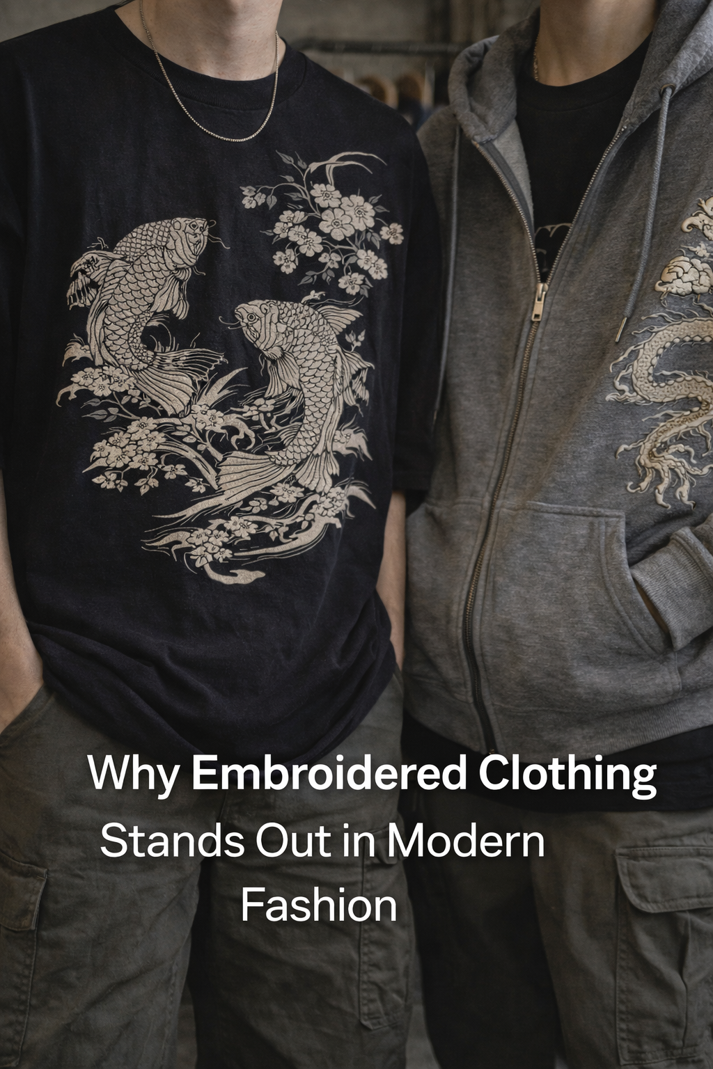 Why Embroidered Clothing Stands Out in Modern Fashion