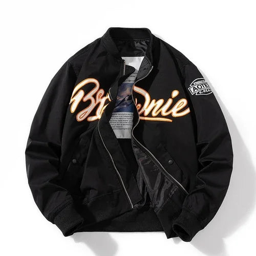 Autum Winter Varsity Jacket Men Hip Hop Vintage Jacket Men Women Letter Streetwear Baseball Coat Casual Couple Clothes Male 2021