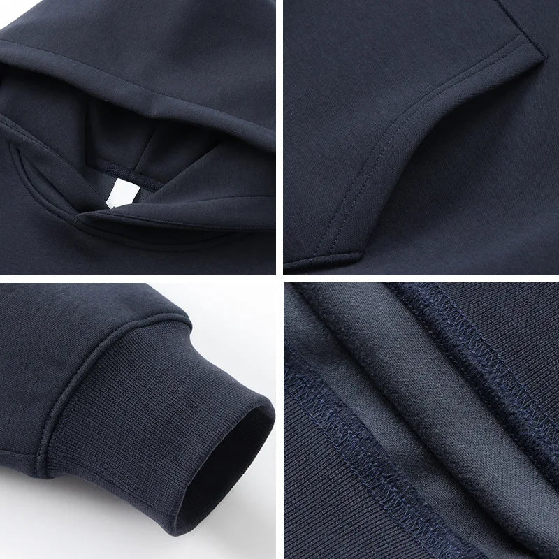 Fashion Hoodies Man Solid Color Casual Hoodies Women Loose Hooded Pullover Autumn Couple Hoody Colorful Oversize Harajuku Unisex