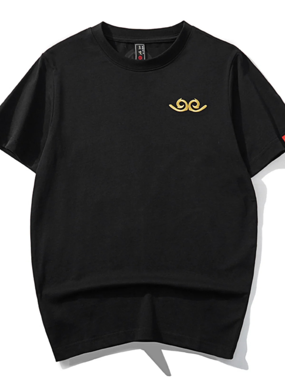 Summer Man Embroidery T Shirt Chinese Hip Hop T Shirt Men Casual Vintage Graphic Tees Short Sleeve Designer Cool High Quality