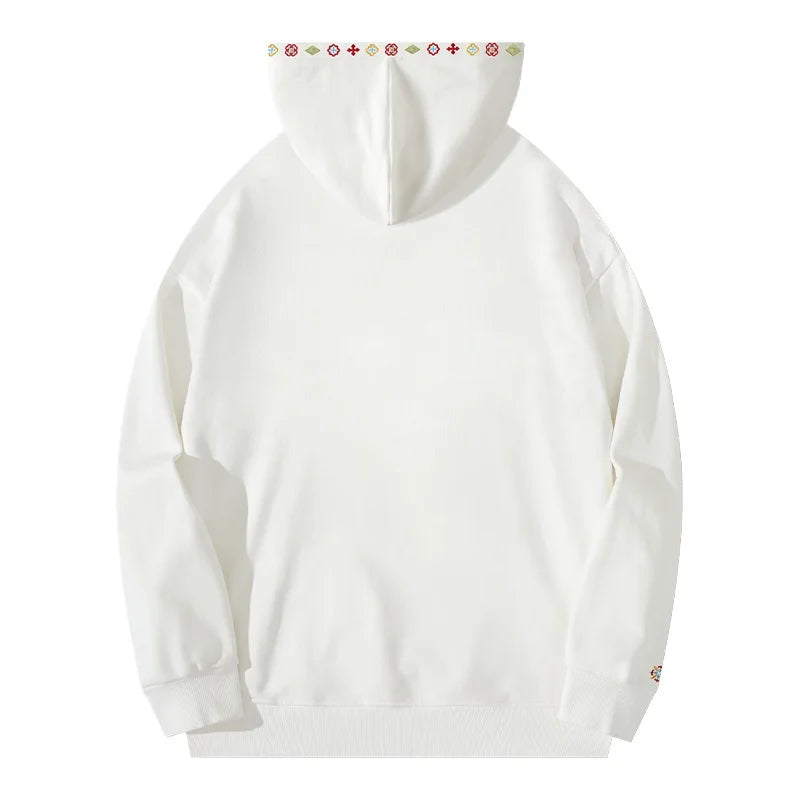 Embroidery Hoodies Man Fashion Vintage Hoodies Women Oversiz Hooded Sweatshirts Designer Unisex Hoody American Casual Pullover