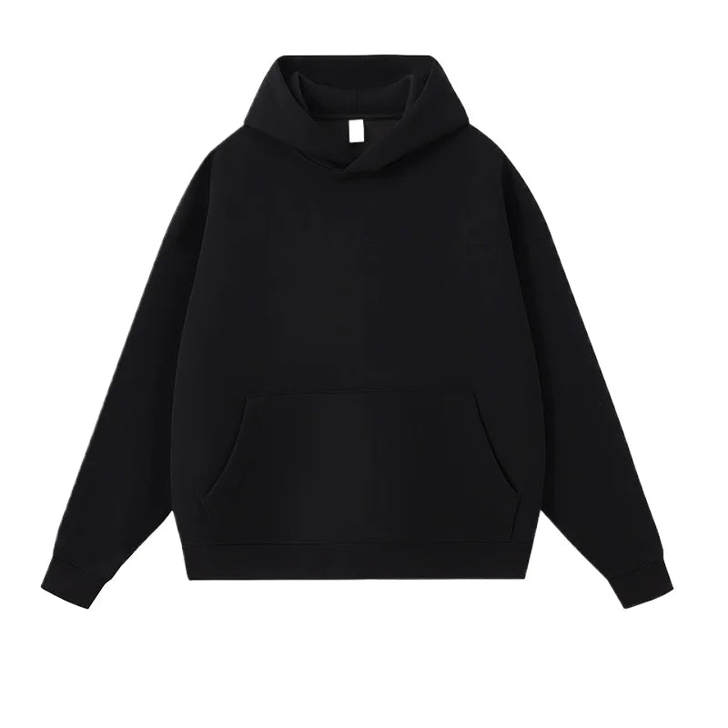 Fashion Hoodies Man Solid Color Casual Hoodies Women Loose Hooded Pullover Autumn Couple Hoody Colorful Oversize Harajuku Unisex