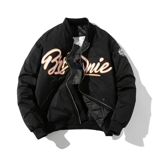 Autum Winter Varsity Jacket Men Hip Hop Vintage Jacket Men Women Letter Streetwear Baseball Coat Casual Couple Clothes Male 2021