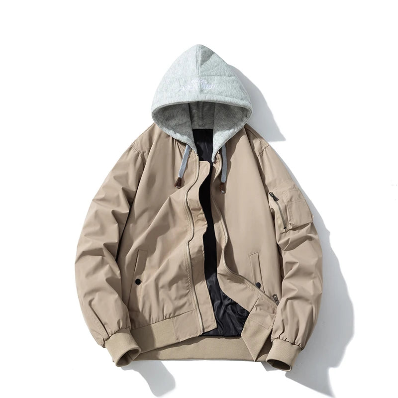 Men Women Vintage Bomber Jackdet Winter Polit Thick Parkas Jacket American Casual Couple Basketball Coat Men Clothing Unisex