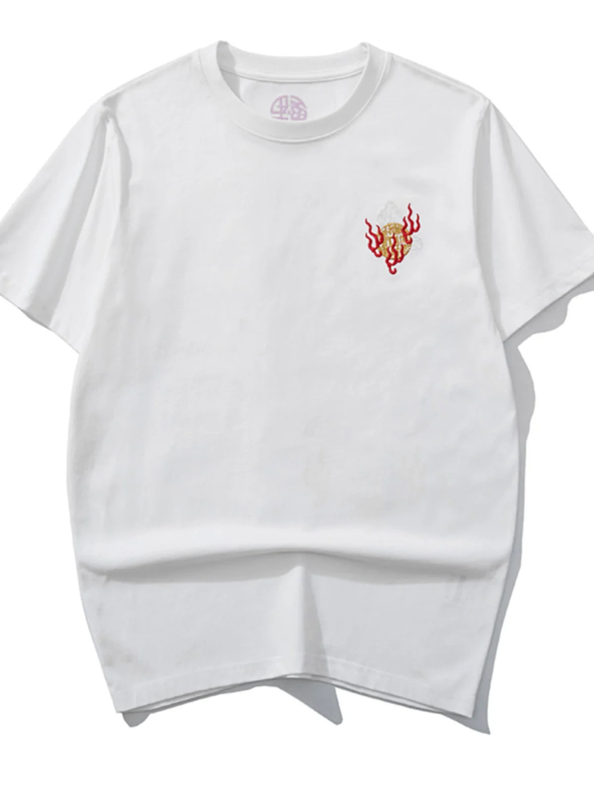 Hip Hop Embroidery T Shirt Men Dragon Vintage T Shirt Men Streetwear Cool Tees Shirt Cotton Short Sleeve Fashion Chinese Male