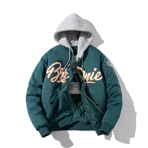 Autum Winter Varsity Jacket Men Hip Hop Vintage Jacket Men Women Letter Streetwear Baseball Coat Casual Couple Clothes Male 2021