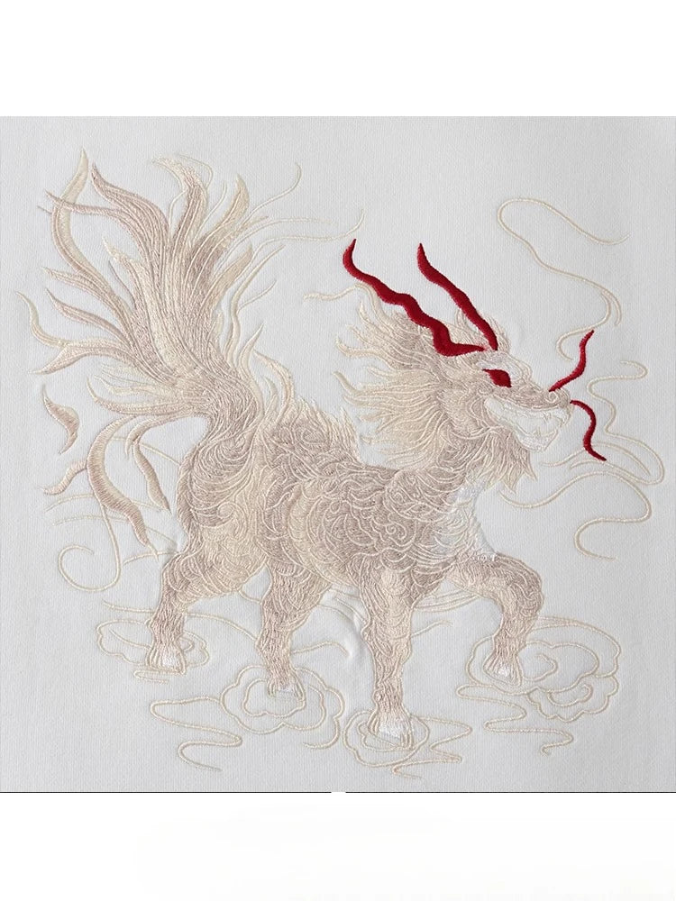 Embroidery Hoodies Men Casual Vintage Hoodies Man Chinese Harajuku Cotton Fashion Hip Hop Sweatshirt Pullover High Quality Male